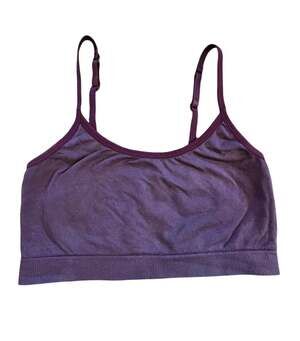 PINK Victoria's Secret Seamless Unlined Bralette Purple Size M